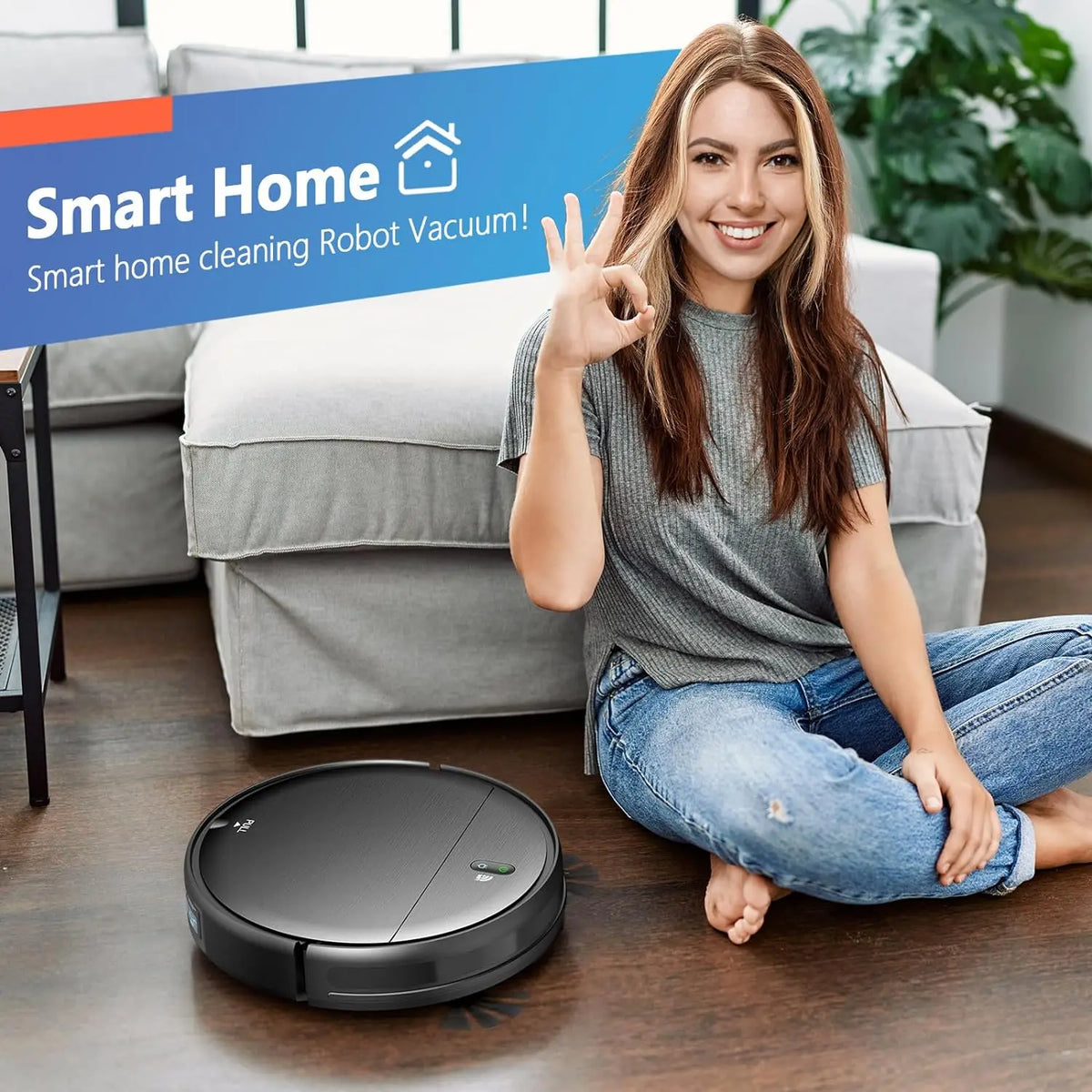 Auto Charging Robot Vacuum Cleaner - Stereotech