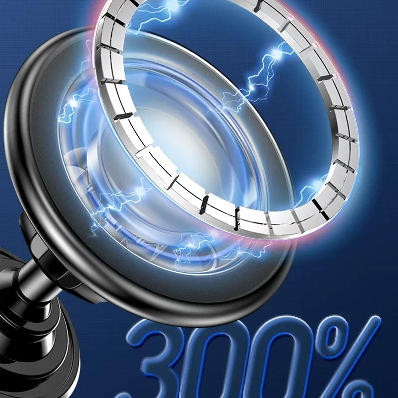 Magnetic Car Phone Holder 15W wireless charge Vent Magsafe Ring Car MountFit for iPhone 14 13 12 Pro  Plus Mini MagSafe Case