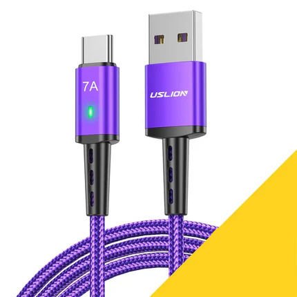 USLION 7A Fast USB C Cable - Stereotech