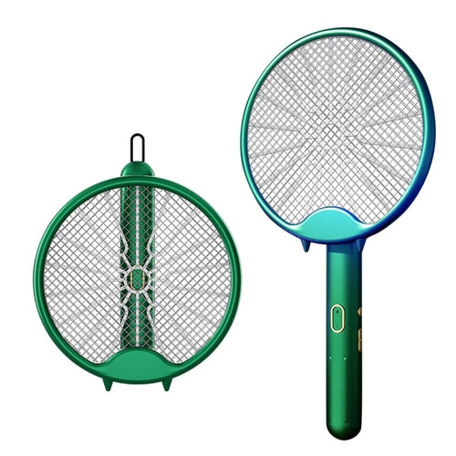 USB Electric Fly Swatters Foldable UV Light Electric Flies Shocker