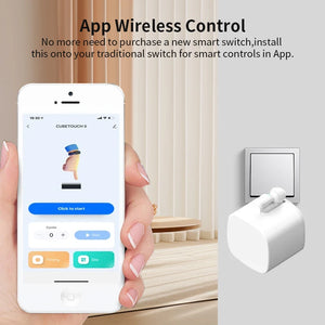 Type C Chargeable Tuya Bluetooth Smart Finger Robot Switch Button Pusher Bot Remote Control Appliance Google Home Alexa Voice