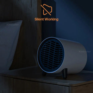 Electric Heater Desktop Quick Heat Warm Air Blower No Light 600W Portable Heater Warmer Machine Household Winter