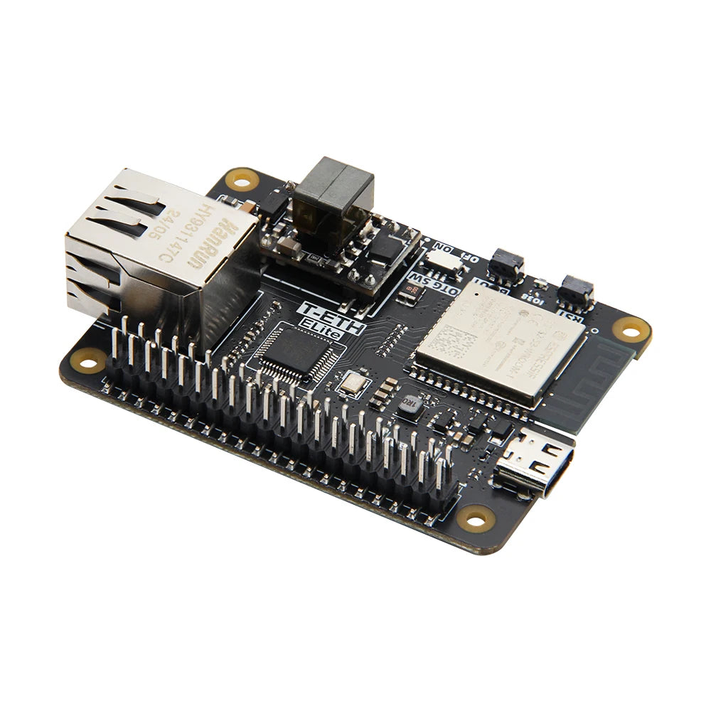 LILYGO® T-ETH-ELite ESP32-S3 Ethernet Development Board W5500 Module Scalable T-SX1302 LoRa Gateway LoRa GPS PCIE LTE Shield