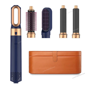 New 5 In 1 Hair Dryer Professional High-Speed Curling lron Hot Air Comb Set For Dyson Airwrap Straightener Styling Tool