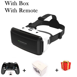 Shinecon Helmet 3D VR Glasses Of Virtual Reality Headset For iPhone Android Smartphone Smart Phone Goggles Viar Binoculars Wirth