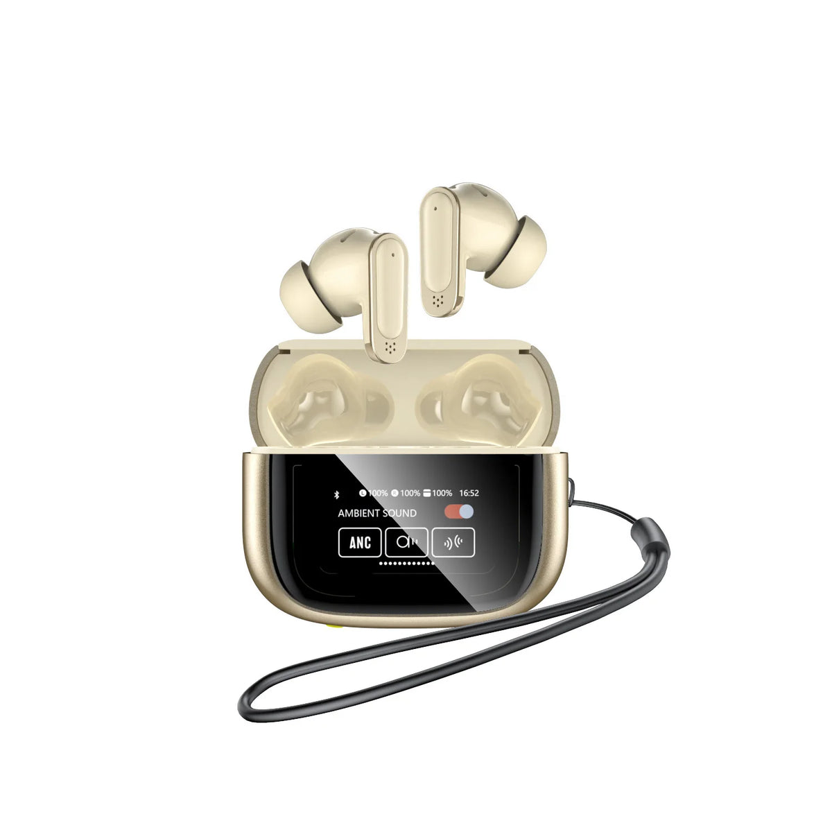 Xiaomi New V11 Wireless Bluetooth Earphones Headphones Outdoor Sport Headset Noise Reduction With Display Touch Control Earbuds