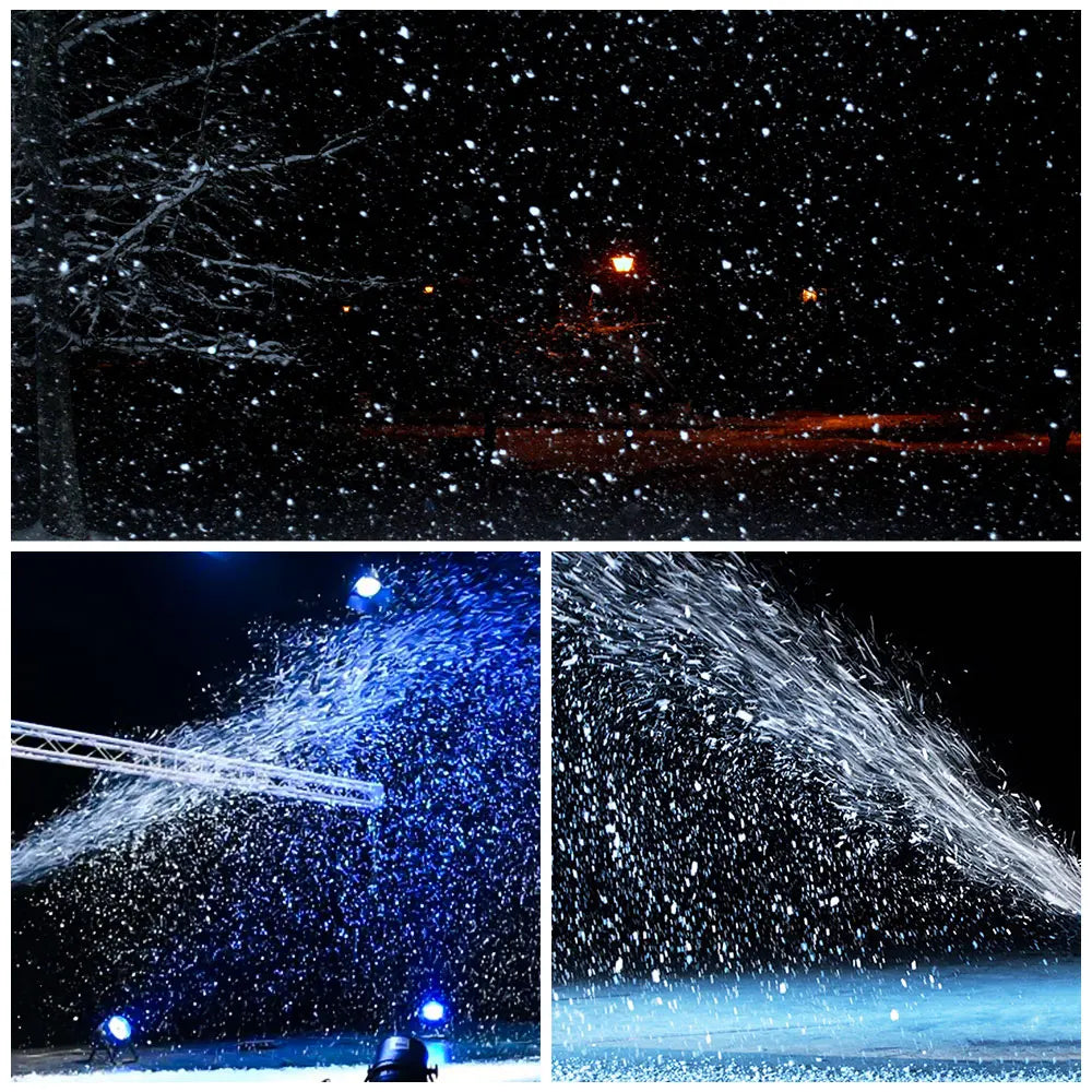 800W Snowflake Machine Simulated Snowflake Sprayer With DMX 512 Performance Stage Effects  For Party Wedding Performance