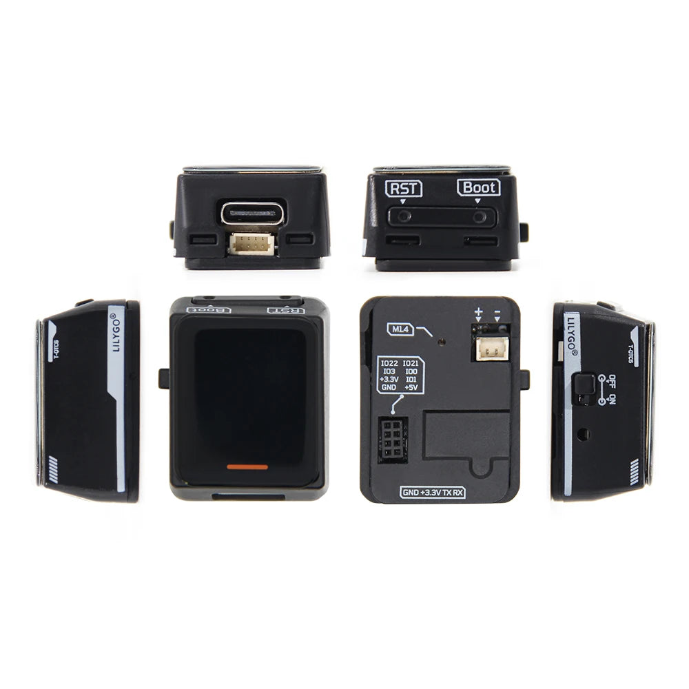 LILYGO® T-QTC6 ESP32-C6 Development Board 0.85-inch Touch LCD Display WiFi 6 Bluetooth 5 Wireless Module With Power Management