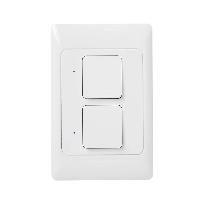 Milfra Smart Light Switch WiFi Zigbee No Neutral Wire Required AU KR Brazil Wall Button Switches 1/2/3Gang AC100V-250V 50/60Hz