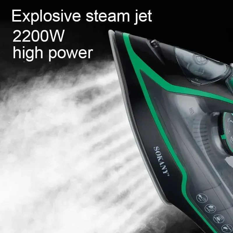 Houselin Steam Iron for Clothes 2200 Watts - Stereotech