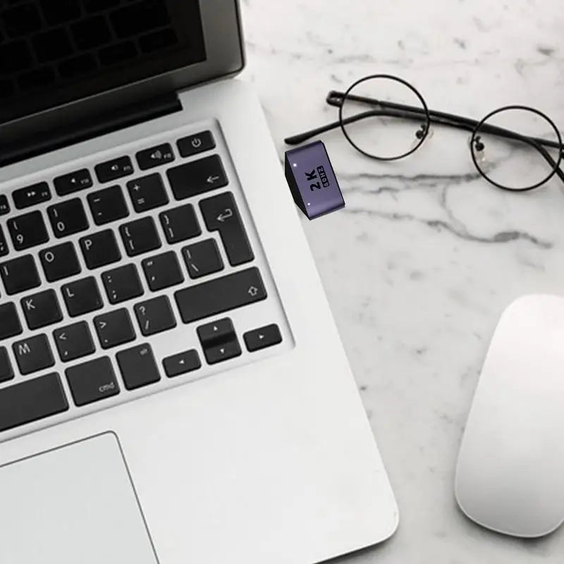 HDMI to Dual HDMIAdapter HD 2K Dual Output Splitter Monitor Adapter 1 to 2 HDMIMale to Two HDMIFemale Adapter Splitter