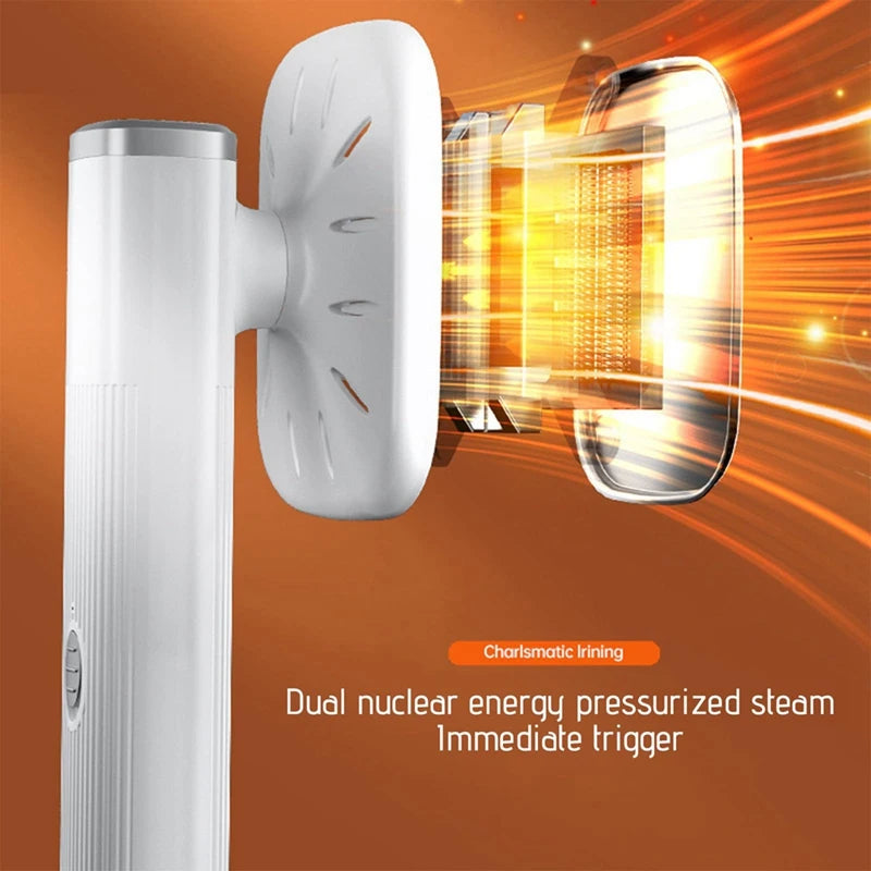 Portable Travel Steamer For Clothes Mini Steam Iron 180°Rotatable Handheld Steam Iron For Fabric Clothes - Stereotech