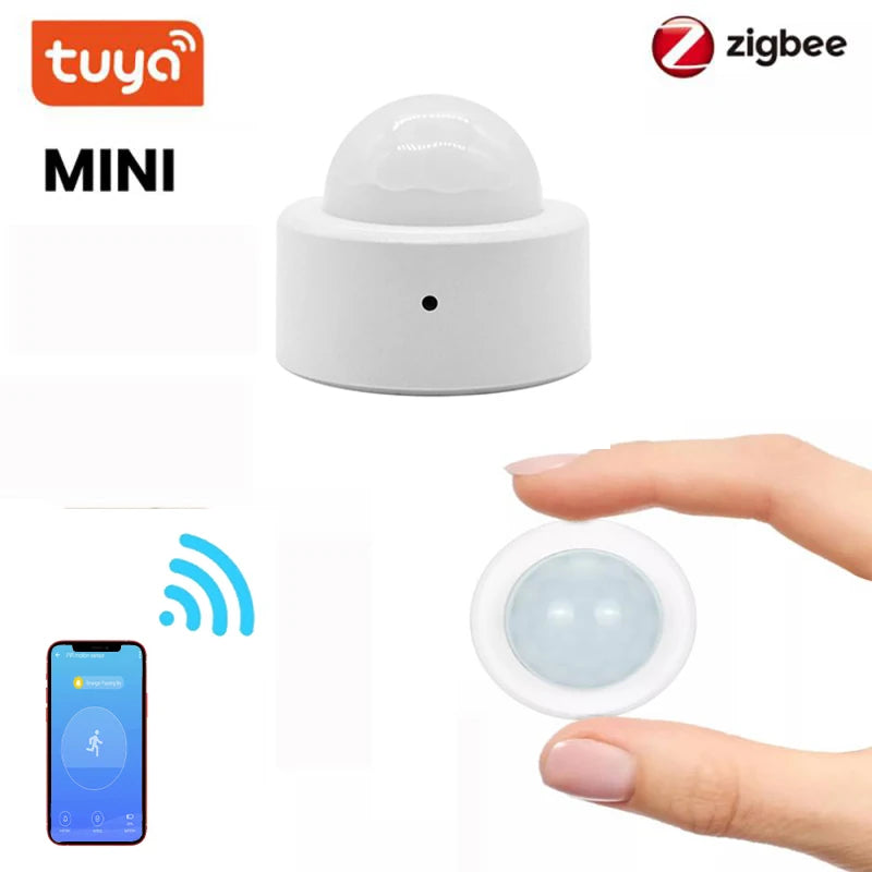 Tuya ZigBee Smart Human Body Infrared Detector PIR Motion Sensor Automation Wireless Mini Security with Smart Life Gateway Hub