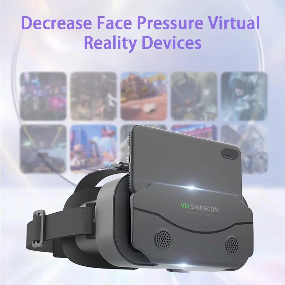 Head-mounted VR Glasses Headset Ergonomic Clear Image Professional Mobile Movie Games 3D Digital Immersion VR Glasses