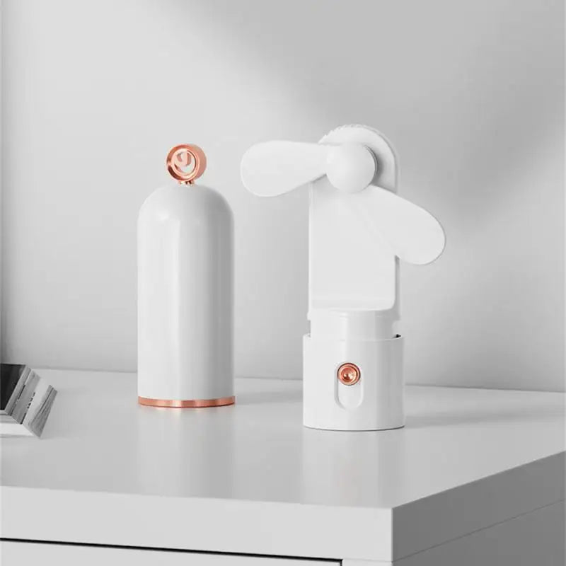 Mini Hand-held Small Fan Usb Power Outdoor Pocket Silent Handheld Portable Fan Usb Charging Fan - Stereotech