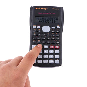 Handheld Portable Scientific Calculator Student 2-line Display Multi-function Mathematics Teaching Dedicated Calculator - Stereotech
