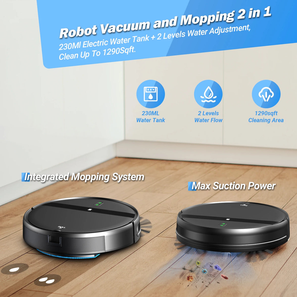 App Controlled Auto Charging Vacuum Cleaner - Stereotech