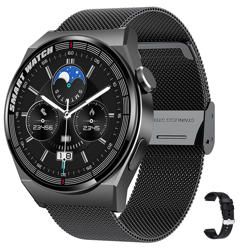 Xiaomi For Huawei Watch GT3 Pro AMOLED Smart Watch Men Custom Dial Answer Call Sport Fitness Tracker Men Waterproof Smartwatch