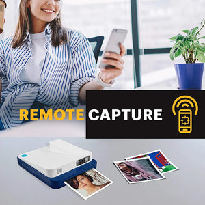 KODAK Smile Classic Digital Instant Camera for 3.5 x 4.25 Zink Photo Paper - Bluetooth, 16MP Pictures