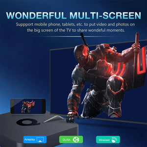 Android 14 TV Box Q1 ATV Quad Core H313 Dual Wifi 2.4G&5G BT 8K Video Set Top Box Ram 4GB 8GB Rom 64GB 128GB Audio Midea Player
