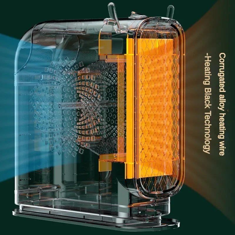 Heater Household Portable Electric Heating Heater Office Energy Saving and Power Saving Quick Heating Dormitory Heater