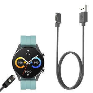 Smartwatch Charger Stable Dock Stand Bracket for Xiaomi IMILAB W12 KW66 USB Charging Cable Holder Power Adapter Base