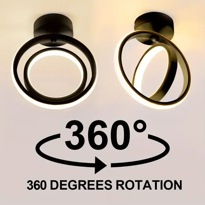 Small Aisle Ceiling Lamp Square LED Ceiling Light Acrylic Modern LED Surface Lighting Fixture Home Hallway Balcony Office Lustre