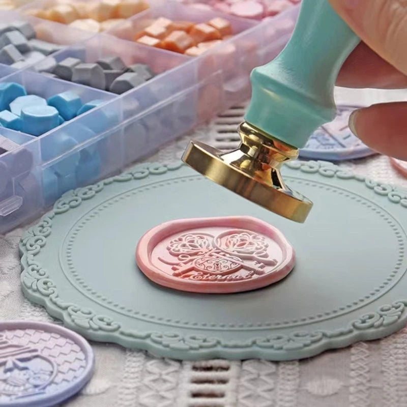 Mini Electric Sealing Wax Furnace Wax Melts Warmer Stove Pot Sealing Wax Sticks