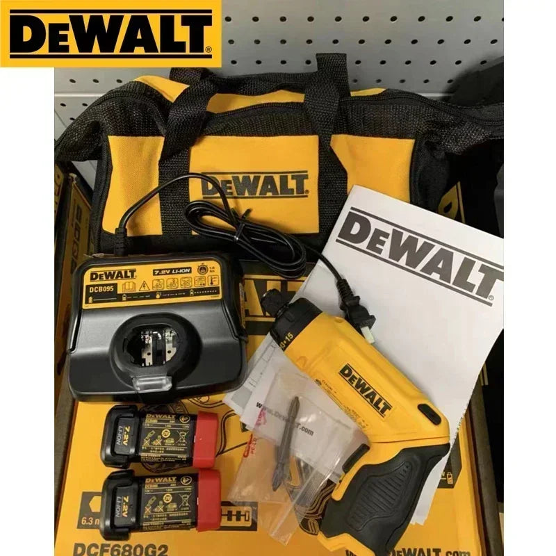 DEWALT DCF680G2 Cordless Screwdriver 8V MAX* Gyroscopic Screwdriver Kit Handle Rechargeable Cordless Impact Power Tools
