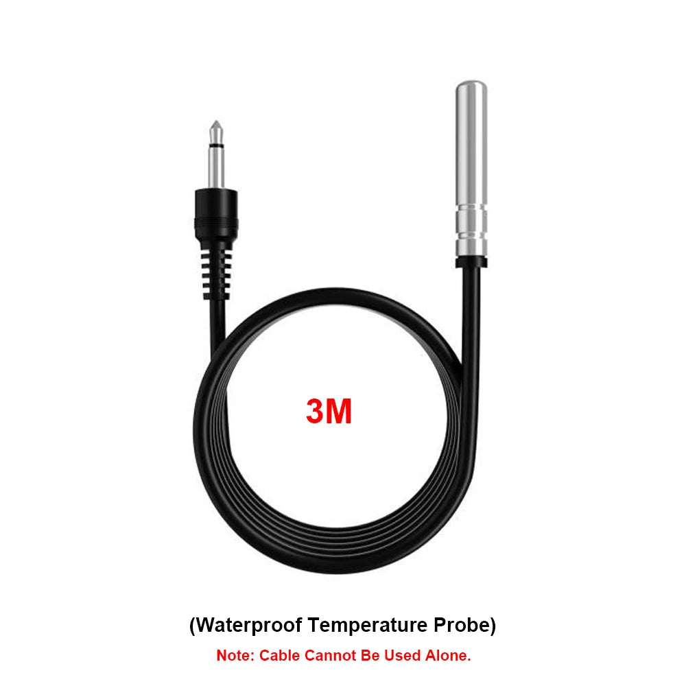 Tuya Smart Home WIFI Temperature Humidity Sensor Alarm Indoor Outdoor Hygrometer Thermometer Detector Support Alexa Google Home