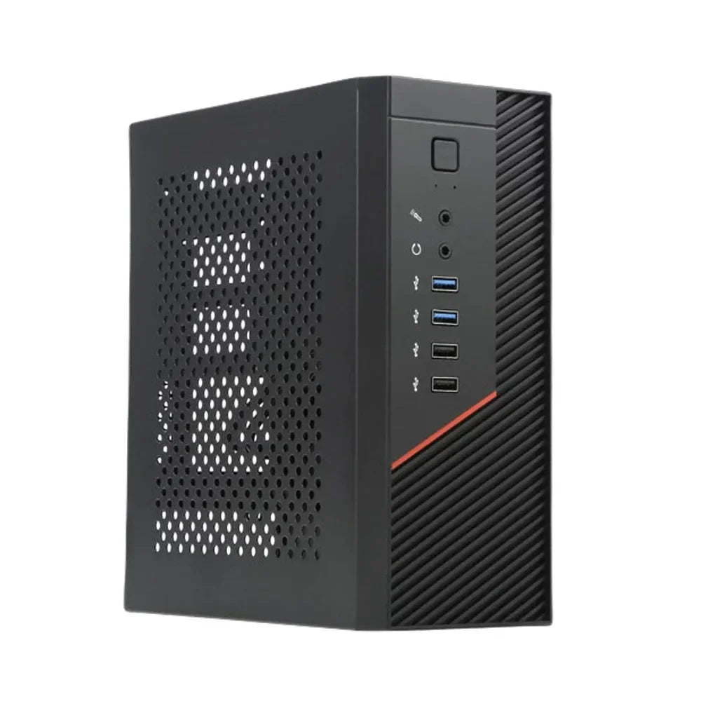A09P 4.2L ITX Chassis A4 HTPC Portable Computer PC Support PCIe 2.5&#39; SSD Drive Mini IPC Flex PSU Case - Stereotech