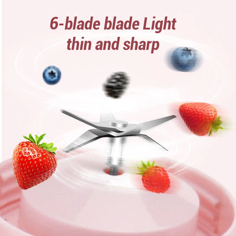 500ML Portable Blender Bottle - Stereotech