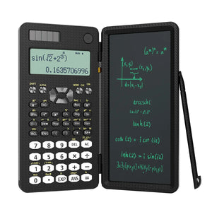 NEWYES Mini Scientific Calculator with Writing Tablet Calculators Notepad Memo Office Electronics School Supplies 991es Ms 82ms - Stereotech