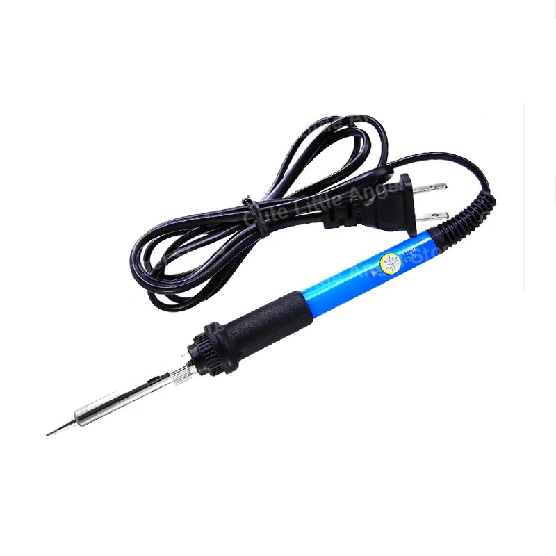 60W Electric Soldering Iron LCD Digital Display Adjustable Temperature Welding Repair Tools 220V / 110V Solder Wire Tips