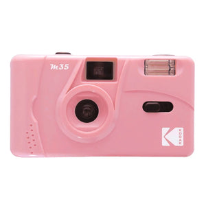 Kodak M35 Retro 135 35mm Reusable Film Camera Yellow/Classic Blue/Flame Scarlet with Flash Function Reusable Film Camera