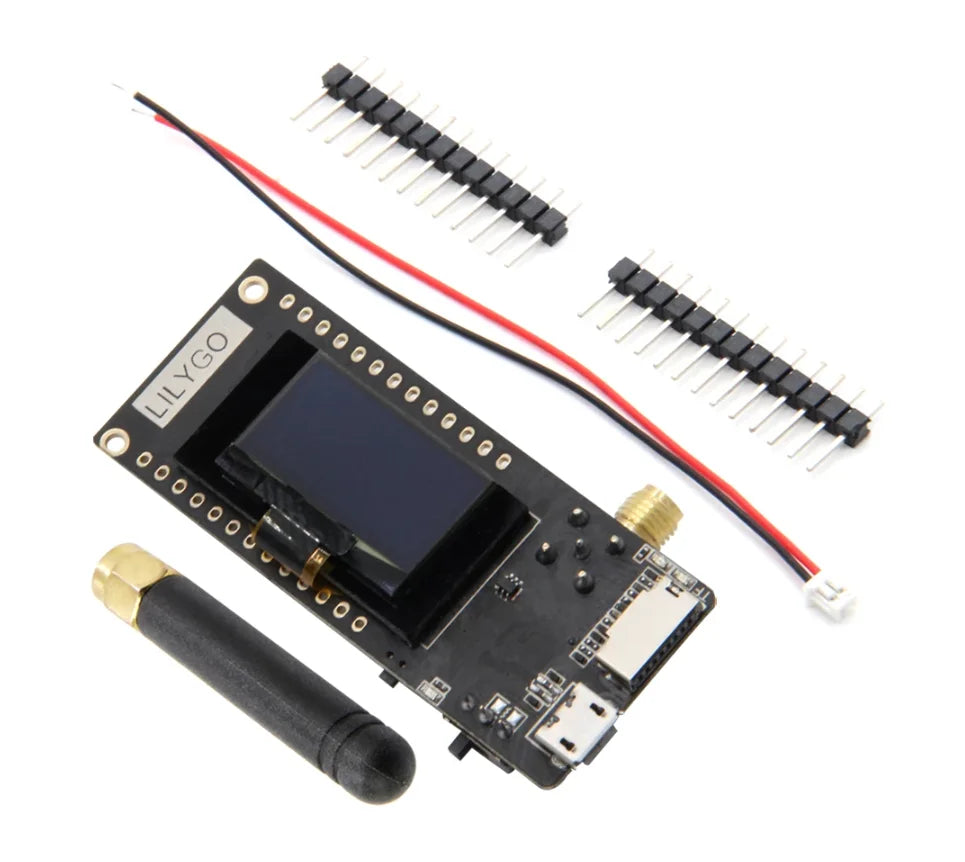 LoRa32 V2.1_1.6 Version 433/868/915Mhz ESP32 LoRa OLED 0.96 Inch SD Card Bluetooth WIFI Wireless Module ESP-32 SMA