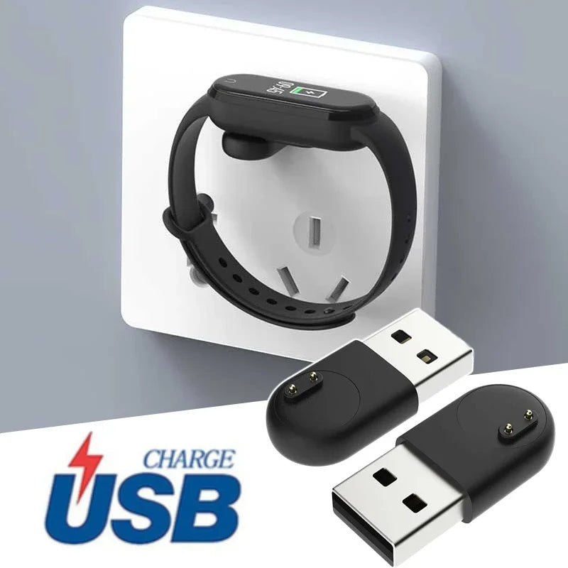 Mini Portable USB Charger For Xiaomi Mi Band 7 6 5 7NFC Charging USB NFC Global Version Charger Adapter on Miband7 Miband6 5 NFC