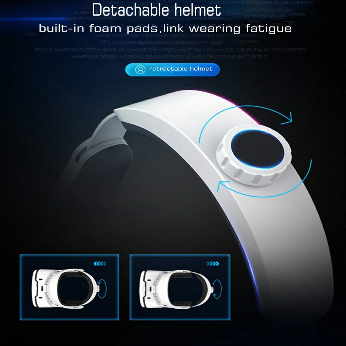 Top VR Glasses Headset 3D Virtual Reality Device Helmet Viar Goggle Lenses For Smartphone Smart Cell Phone Realidade Viewer
