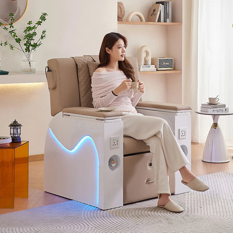 Manicure sofa Pedicure spa chair Eyelash tattoo Electric Manicure chair Recliner chair Beauty shop Foot bath salon furniture
