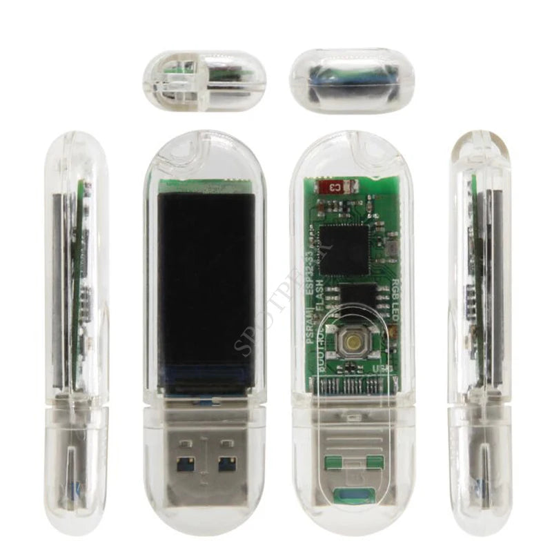 ESP32-S3 T-Dongle-S3 0.96inch display screen Development Board ST7735 LCD Display Support WiFi Bluetooth TF Card For LILYGO