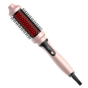 Dual-Use Home Hair Straightening Brush Infrared Curling Iron Two-In-One Non-Damaging Hairdressing Tool Versatile Hair Care