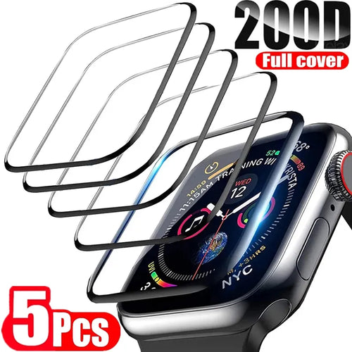 5PCS Screen Protector for Apple Watch - Stereotech