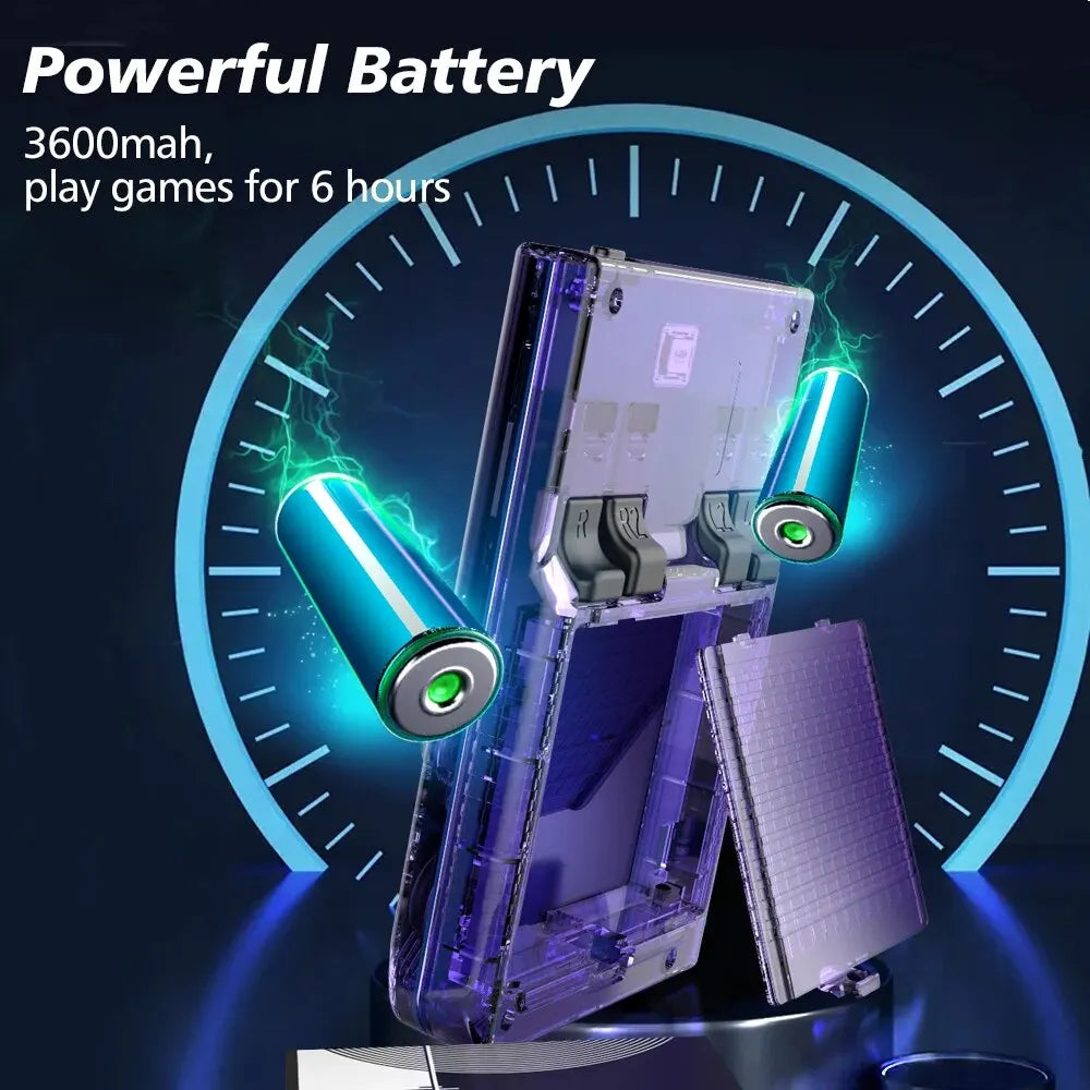 BOYHOM R35PlUS Retro Handheld Game Console 3.5 Inch Video Game Console Linux System Double Joystick Portable Pocket Video Player