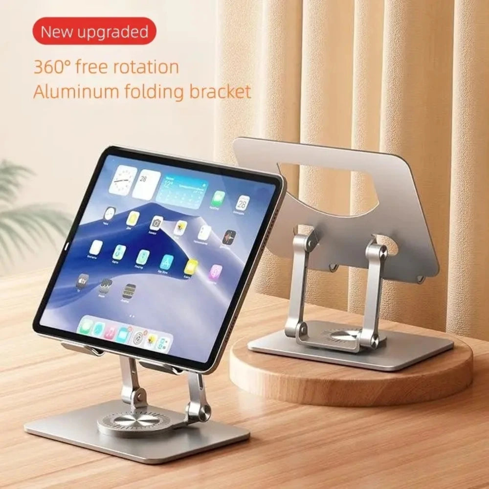 360 degree Roating Desktop Telescopic Bracket Lazy Bedside Metal Holder Universal Foldable Support Ipad Phone Stand Accessories