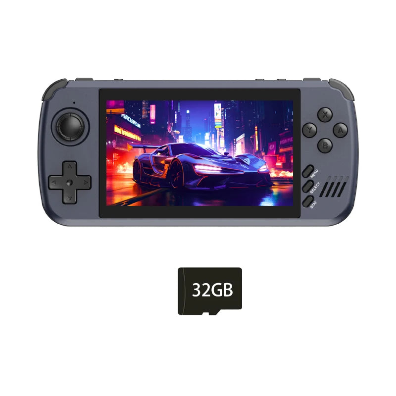 POWKIDDY NEW X39 Pro Handheld Game Console 4.5 Inch Ips Screen Retro Game PS1 Support Wired Controllers Children&#39;s gifts