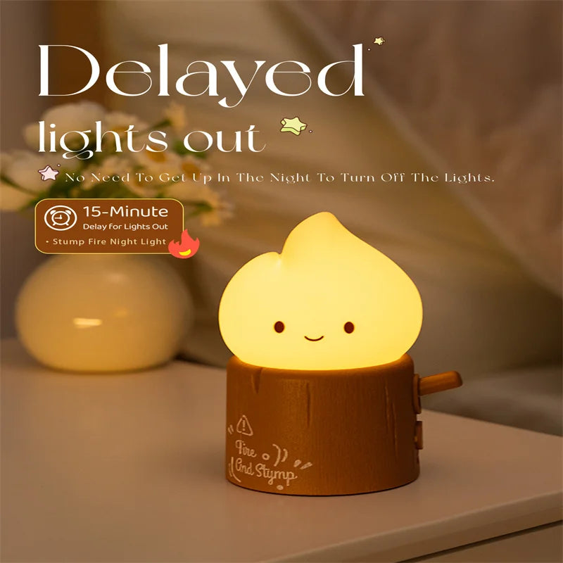 Flameless Candles Night Light Cute Capybara Kerosene Sleeping Nightlights Dimmable 2 Lighting Modes Bedside Lamp For Kid Bedroom