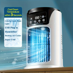 Portable USB Cooler Air Conditioner with Humidifier - Compact Cooling Solution Heaters for hands Heat pack Portable heater Hand