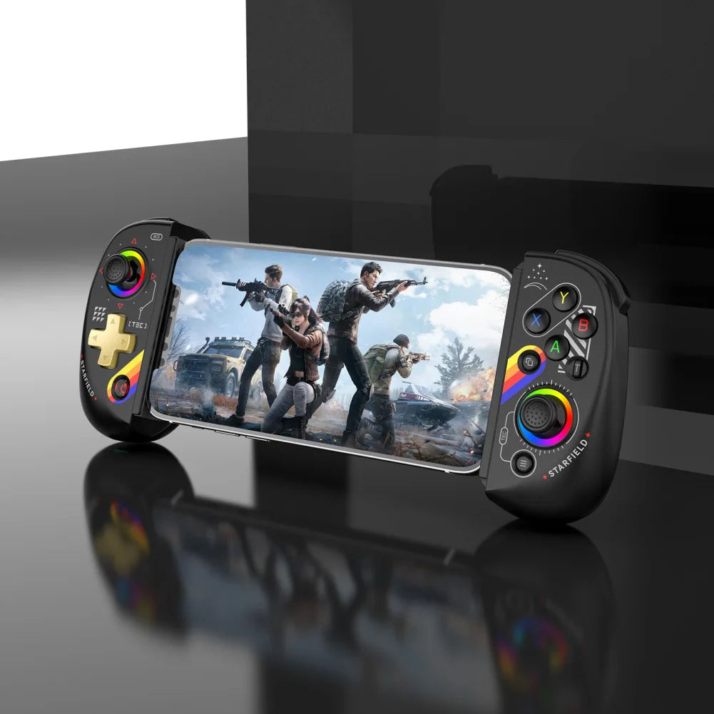 D8 Wireless Stretching Extendable Game Console Telescopic Game Controller 20 Hours Playing Life Compatible For IPhone Android Ph