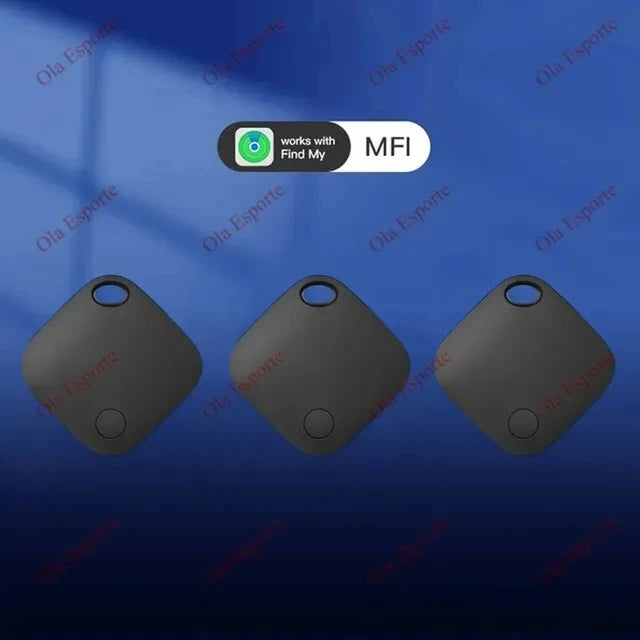 Smart Bluetooth GPS Tracker Works with Find My APP Anti Lose Reminder Device for Iphone Tag Replacement Locator MFI Rated