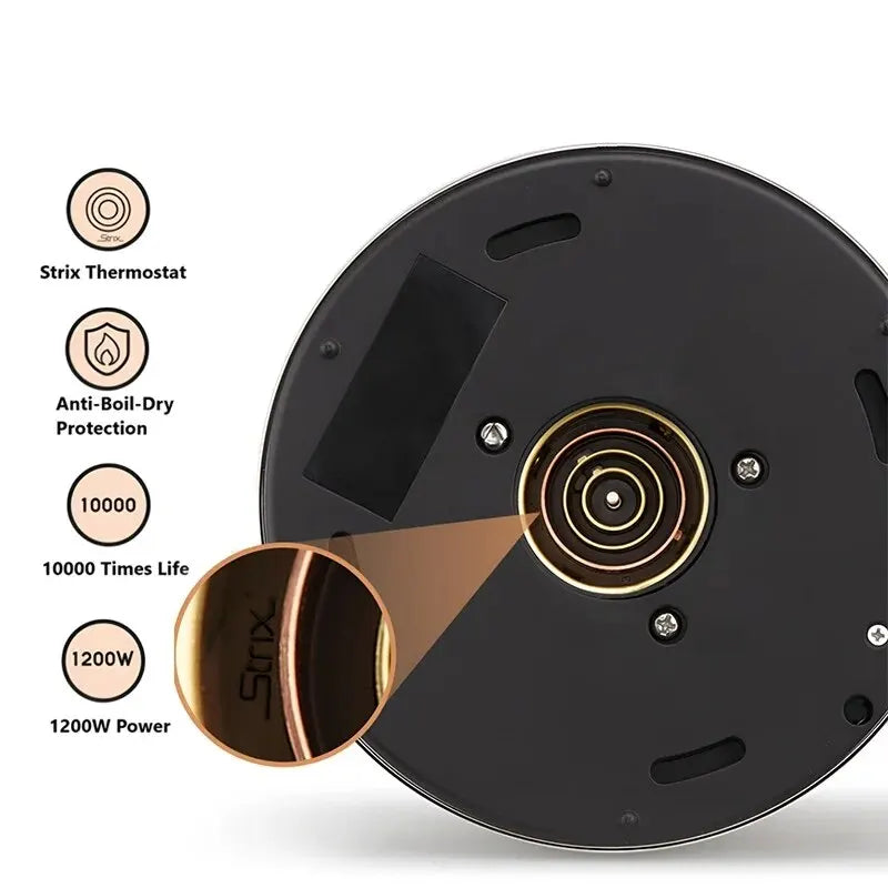 Electric Gooseneck Coffee And Tea Kettle - Stereotech